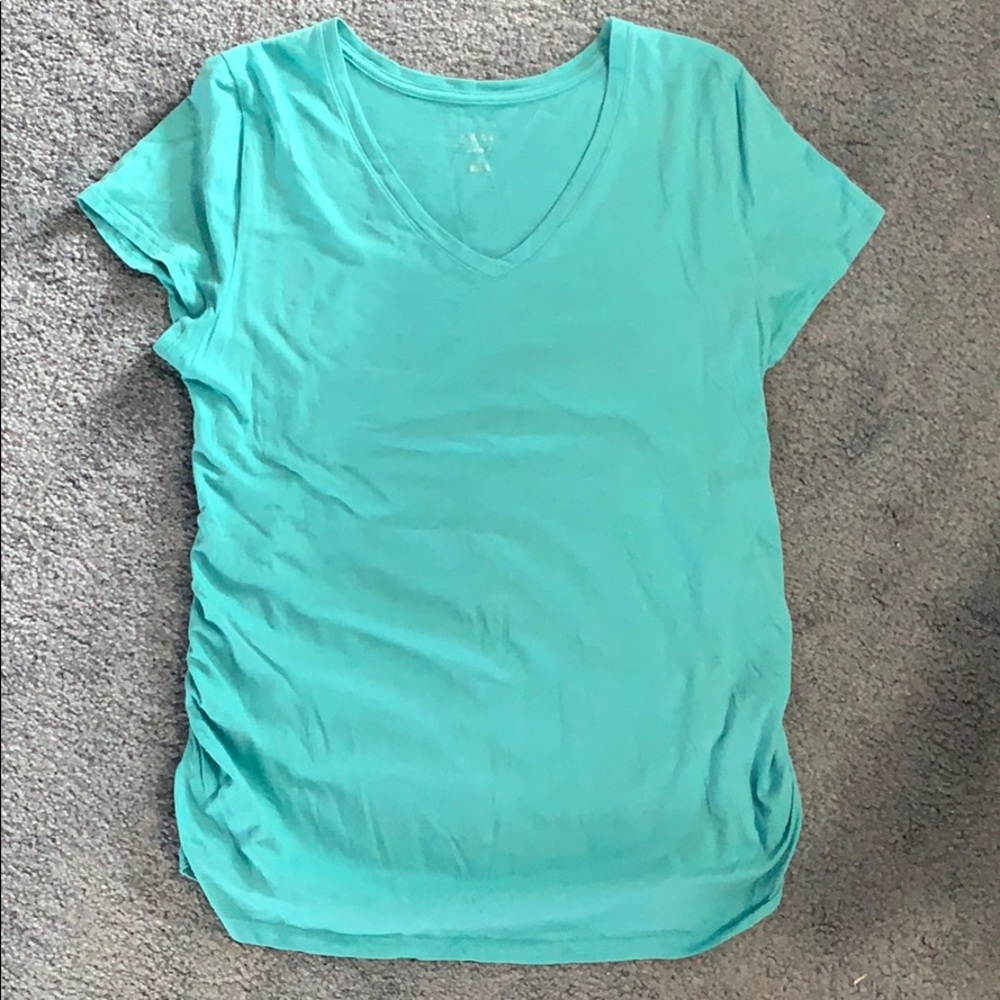 Isabel maternity XL aqua shirt